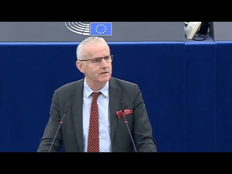 Il relatore (irlandese) che parla in italiano per convincere i colleghi dei benefici…