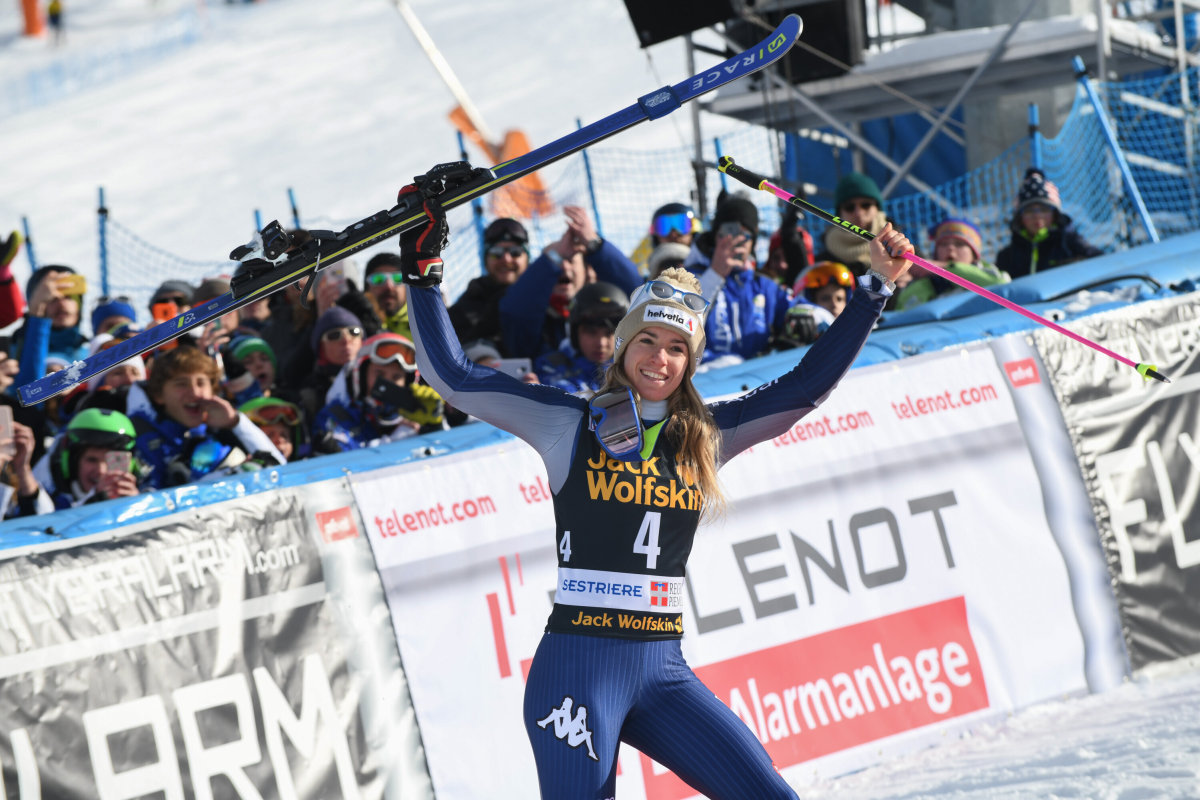 Bassino conquista l’oro nel SuperG mondiale