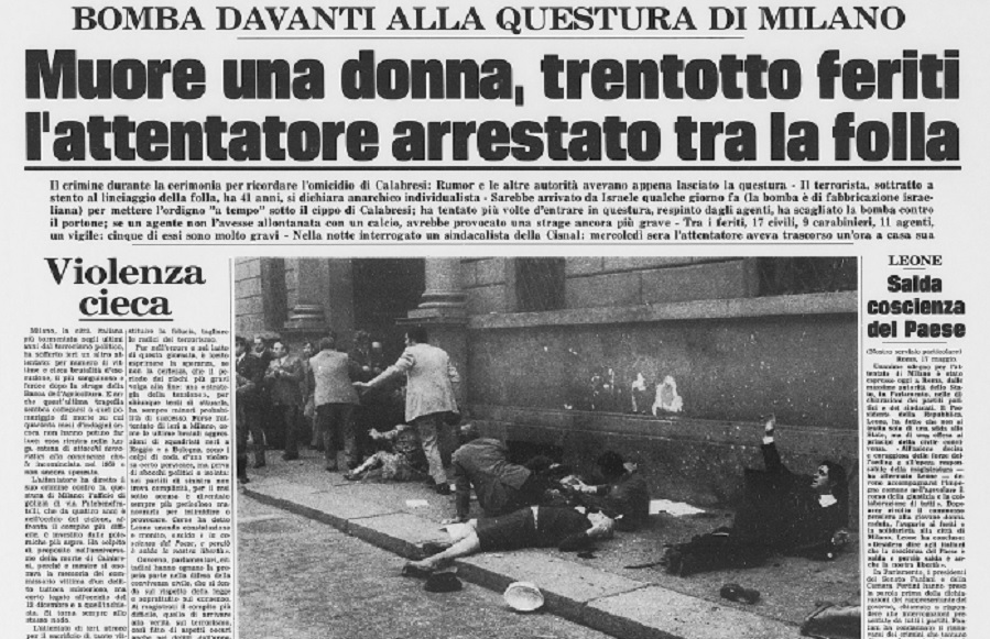 La strage alla Questura di Milano