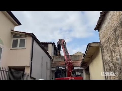 Camorra, al via la demolizione del bunker del boss Zagaria a Casapesenna