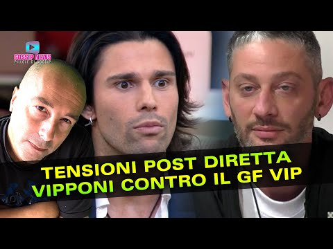 Gf Vip: Tensioni Post Diretta… I Vipponi Contro il Reality!