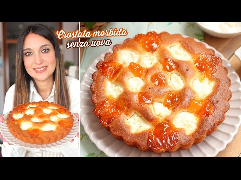 CROSTATA MORBIDA al CUCCHIAIO con un impasto Senza Uova | marmellata e ricotta | Life&Chiara