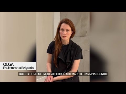 Olga, esule russa a Belgrado: «Fuggiti con il nostro bambino. Mia madre è rimasta»
