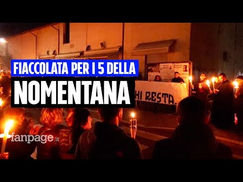 Incidente Fonte Nuova, fiaccolata silenziosa in memoria di Valerio, Alessio, Simone, Flavia e Giulia