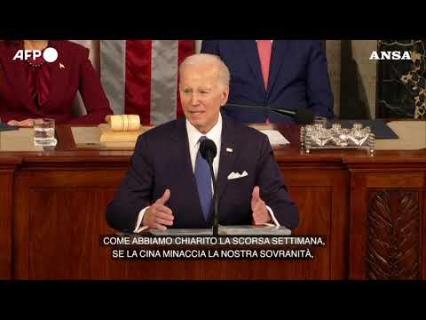 Biden: “Agiremo ogni volta che la Cina minaccia la sovranita’ degli Usa”