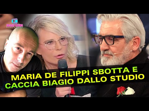Uomini e Donne: Maria De Filippi Sbotta e Caccia Biagio Dallo Studio!