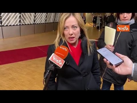 Meloni: “Molto soddisfatta da risultati Consiglio europeo”
