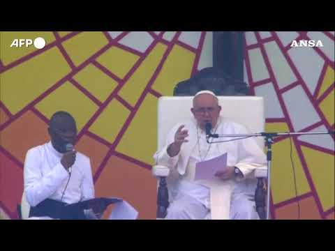 Papa Francesco ai giovani congolesi: “Siate indomiti sognatori di un mondo piu’ unito”