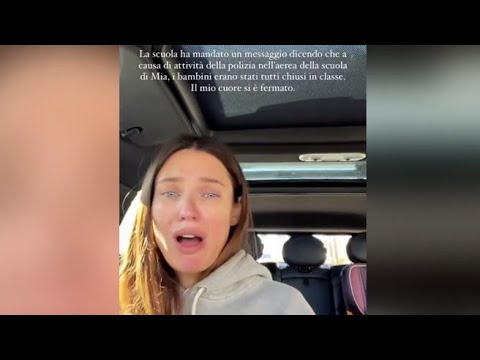 Bianca Balti sconvolta: «Vicino scuola di mia figlia un uomo con la pistola. Il mio cuore è…