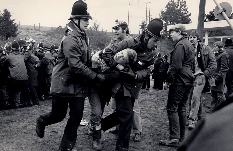 La battaglia dei minatori di Orgreave