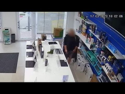 Ruba un computer e lo nasconde sotto la gonna: così una ladra in un negozio del casertano