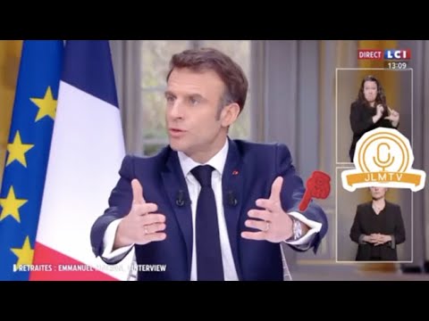 Macron e l’orologio «scomparso» durante l’intervista tv