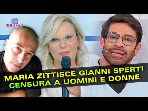 Uomini e Donne: Maria De Filippi Zittisce Gianni Sperti! Censura in Studio!