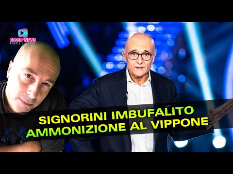 Gf Vip: Signorini Imbufalito con il Vippone!
