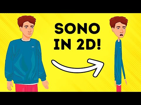 Se Il Tuo Corpo Fosse in 2D