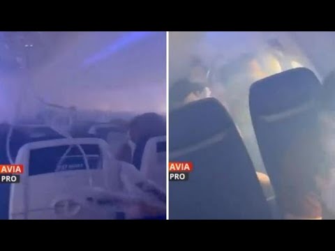Paura su un volo per la Florida: problemi a un motore e tanto fumo in cabina