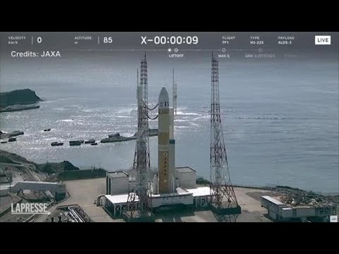 Giappone, fallito il lancio del nuovo razzo H3