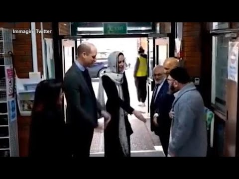 L’imam non stringe la mano alla principessa Kate: attimi di imbarazzo a Londra