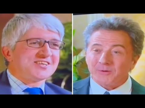 L’intervista a Dustin Hoffman e mia moglie Ortensia sulle sue ginocchia