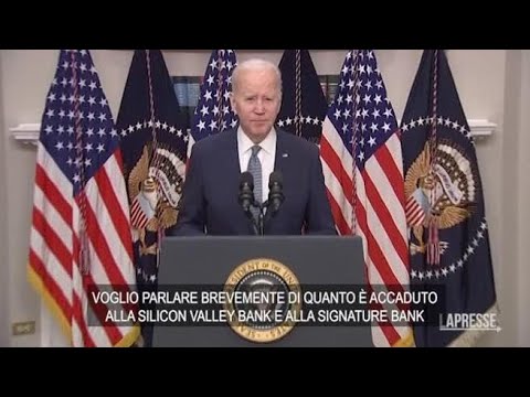 Biden dopo il crollo delle banche Usa: «Il sistema è sicuro, i depositi sono a disposizione»