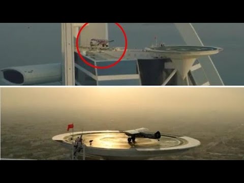 Impresa sensazionale sul Burj al-Arab di Dubai: l’atterraggio in 27 metri di pista