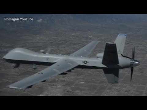 Ecco com’è fatto il drone americano MQ-9 Reaper caduto nel Mar Nero