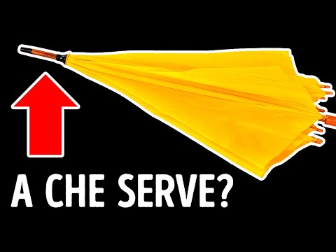 Perché gli Ombrelli hanno L’estremità Appuntita + 19 Scopi Nascosti che solo l’1% Conosce