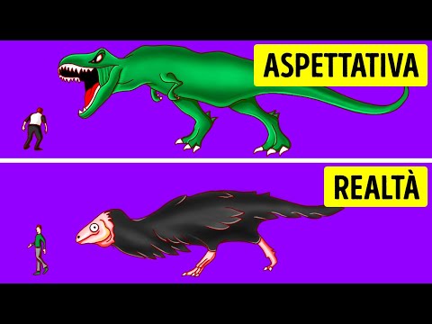 Che Aspetto Avevano Veramente i Dinosauri e altri Fatti Interessanti per Veri Cervelloni