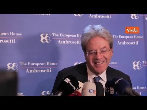 Gentiloni: “Pnrr, ottimista su arrivo soldi, grandissima buona volontà da Governo”