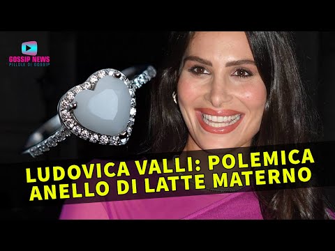 Ludovica Valli: Impazza la Polemica per l’Anello di Latte Materno!