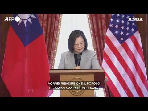 Tsai: “Taiwan di fronte a espansionismo autoritario della Cina”