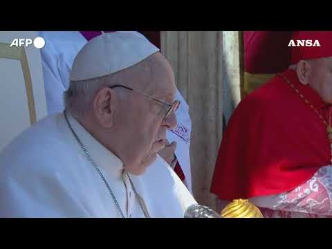 Pasqua, Papa Francesco: “Preoccupazione per gli attacchi in Terra Santa”