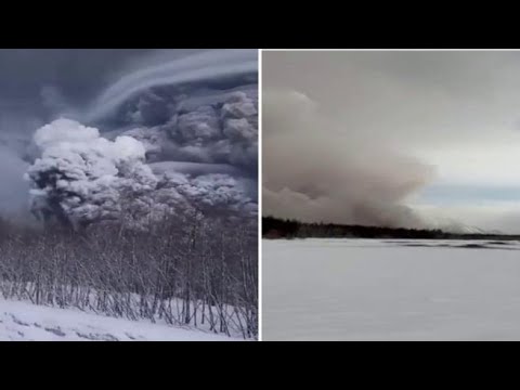 Erutta il vulcano Shiveluch, tra i più attivi della Kamchatka: nube di cenere alta oltre dieci…