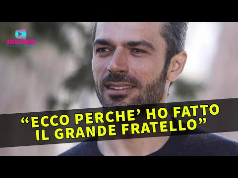 Luca Argentero: Ecco Perché Ho Fatto il Grande Fratello!