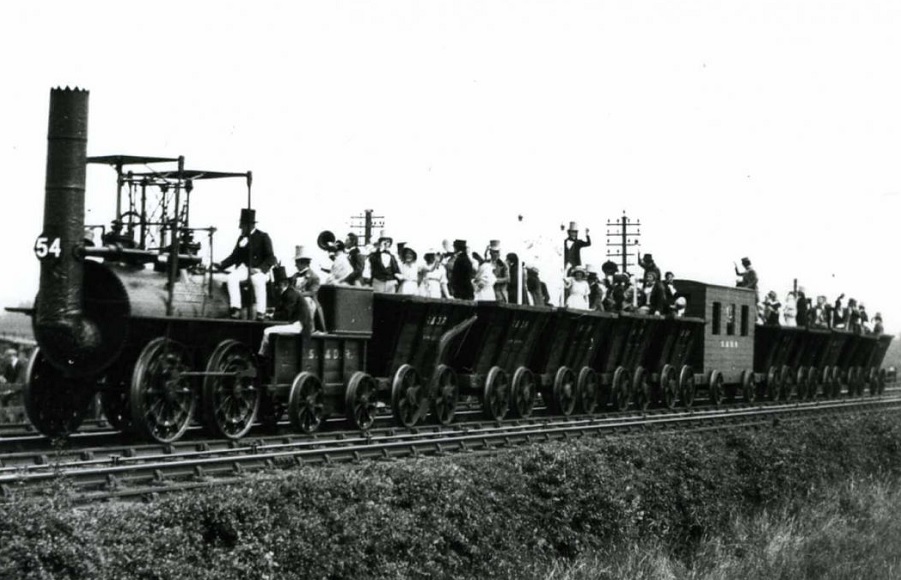 Stockton-Darlington, prima ferrovia al mondo