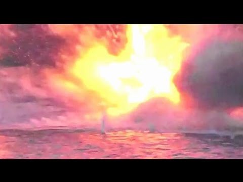 Il video dell’esplosione nel Mar Nero. Mosca: «Un drone marittimo ucraino contro una nostra nave»