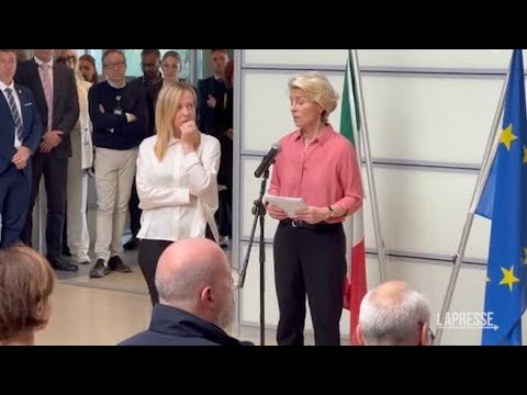 Von der Leyen in dialetto emiliano: «Tin bota, l’Europa è con voi»