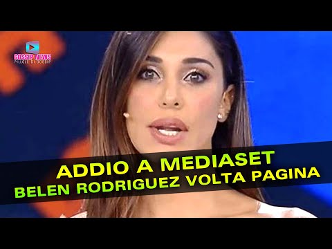 Addio a Mediaset: Belen Rodriguez Volta Pagina!