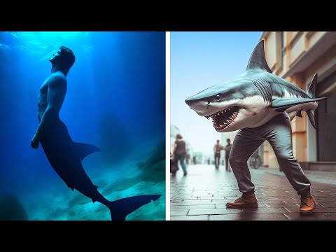 E Se Le Persone Ed I Pesci Si Scambiassero Di Posto