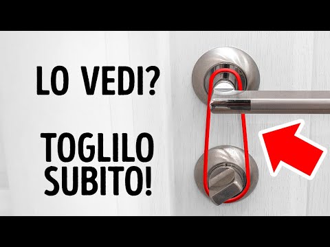 Se Noti un Elastico Sulla tua Porta, Rimuovilo al più Presto