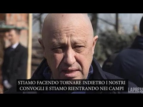 L’audio di Prigozhin: «Stiamo facendo tornare i nostri convogli. La ritirata per non spargere…