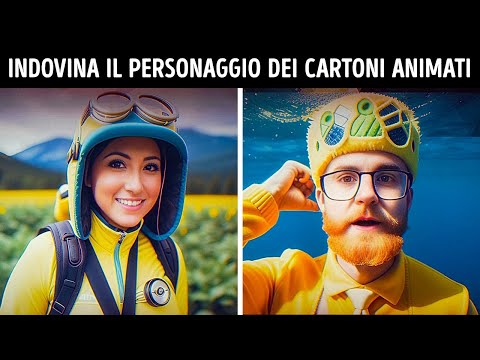 L’intelligenza Artificiale Ha Umanizzato Questi Personaggi dei Cartoni Animati: Indoviniamoli Tutti!
