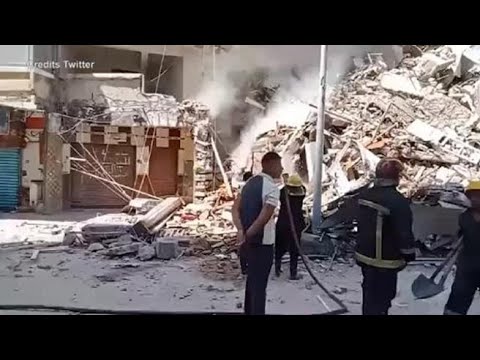 Egitto, crolla palazzo di 14 piani ad Alessandria: si cercano dispersi