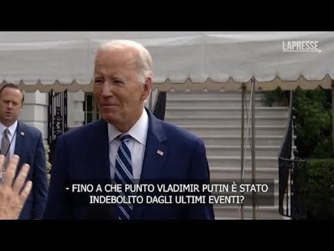 Usa, la nuova gaffe di Biden: «Putin sta perdendo la guerra in Iraq»