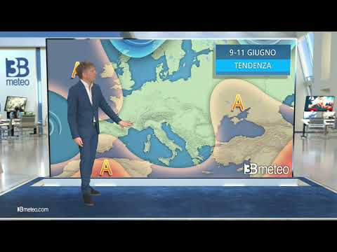 Tendenza meteo per il weekend del 9 – 11 giugno