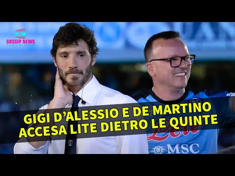 Gigi d’Alessio e Stefano De Martino: Accesa Lite Dietro le Quinte!