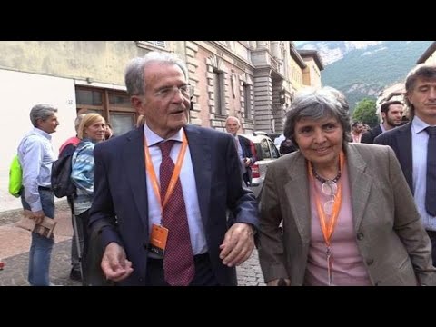 Flavia Franzoni a Trento, l’ultima uscita pubblica accanto a Romano Prodi