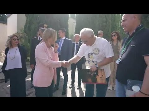 Meloni a Palermo, l’incontro con i familiari di Borsellino e la sorella di Falcone