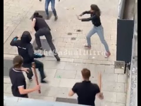 Francia: ad Angers gli ultras difendono i negozi dall’assalto dei rivoltosi