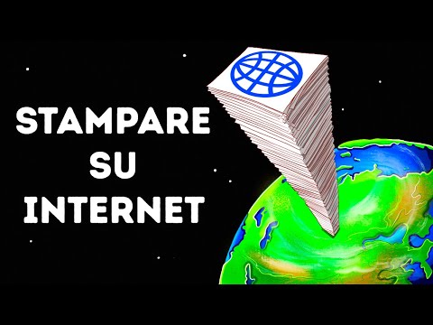 Cosa succederebbe se si stampasse Internet + 30 fatti bizzarri
